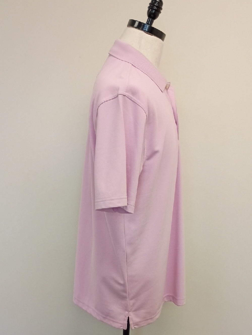 Greg Norman Light Pink Polo Shirt Short Sleeve Size Large - Picture 5 of 11